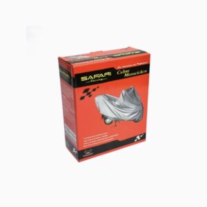 CUBRE MOTO 190T SILVER NYLON GRANDE