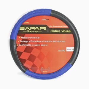 CUBRE VOLANTE 38CM NEGRO/AZUL JX-SFSWC01BK/BL/AGOTADO