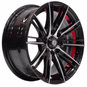 LLANTAS  14x6 4X100/4X108 Et25 SUGO  BM-UC-RED /ARO 14